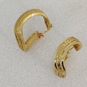 New 18k Gold Plated Earrings